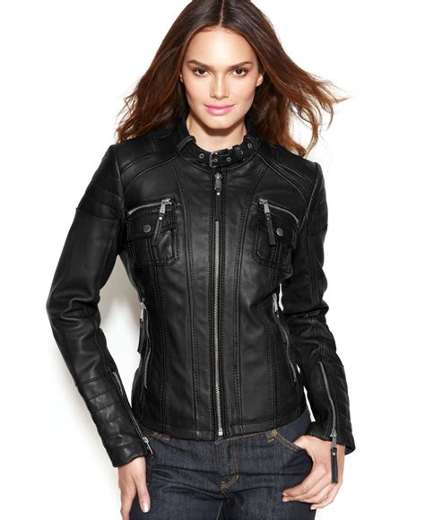 michael kors biker jacket